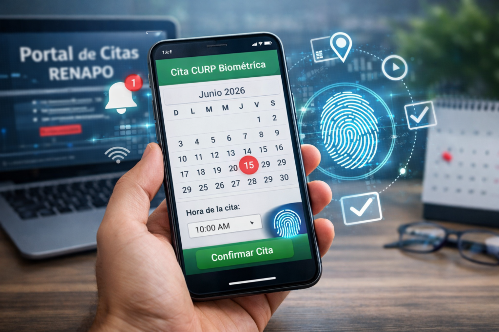 Citas CURP biometrica guia paso a paso para programar tu cita en 2026