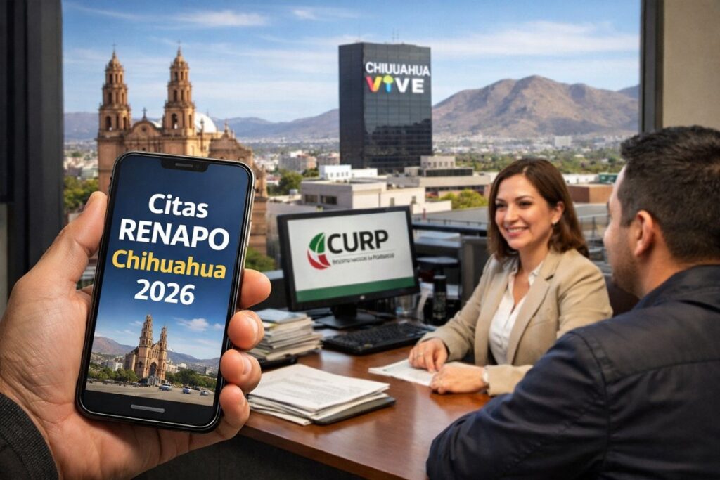 Citas RENAPO Chihuahua Chihuahua guia para agendar tu cita para la CURP biométrica en 2026