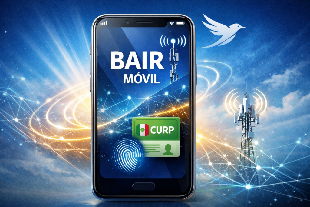 Bair registro CURP en línea: requisitos y pasos para vincular tu línea