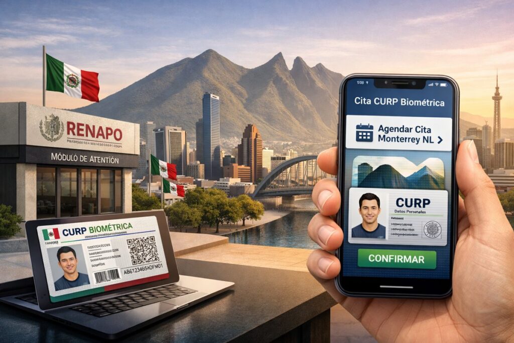 Citas RENAPO Monterrey Nuevo León guia para agendar tu cita para la CURP biométrica en 2026