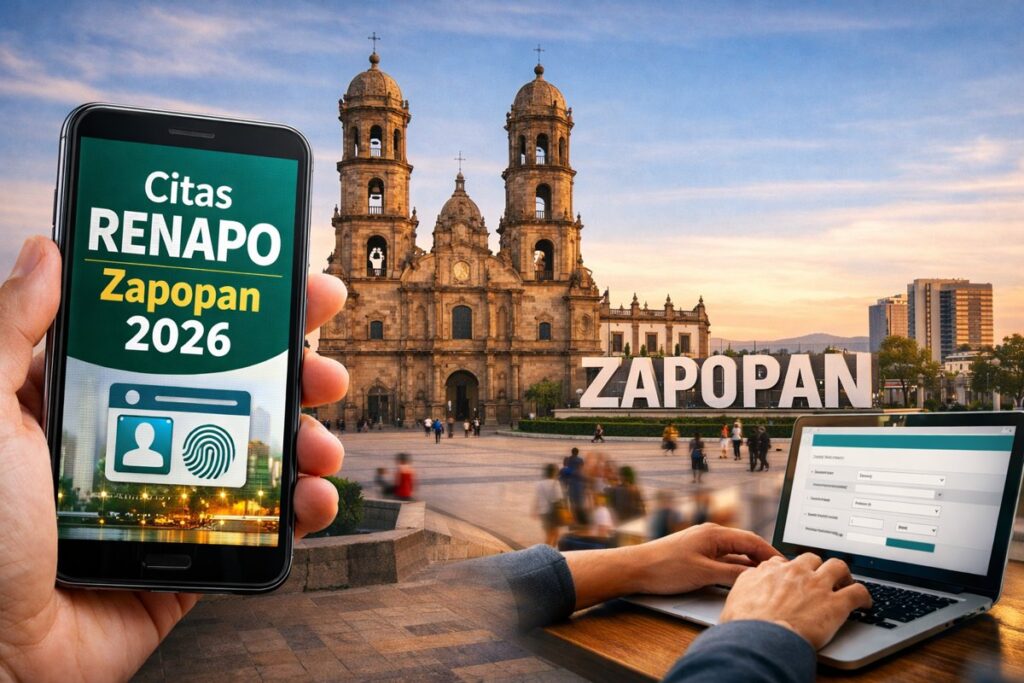 Citas RENAPO Zapopan Jalisco guía para agendar tu cita para la CURP biométrica en 2026