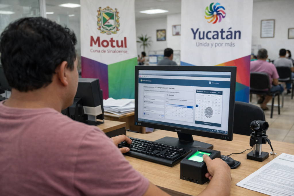 CURP biométrica en Motul, Yucatán 2026: dónde tramitarla, requisitos y cómo sacar cita paso a paso