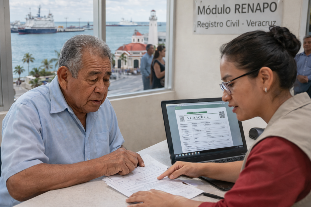 Cómo sacar la CURP Biométrica en Veracruz paso a paso (2026)